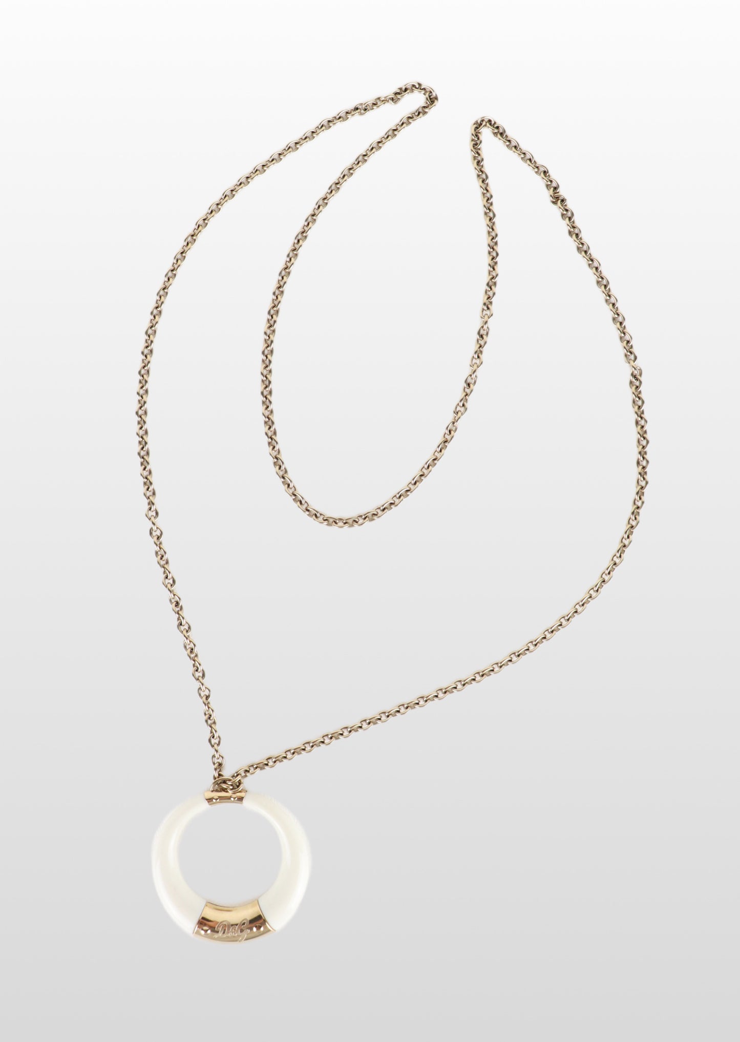 Dolce & Gabbana White Enamel Jewelry Set