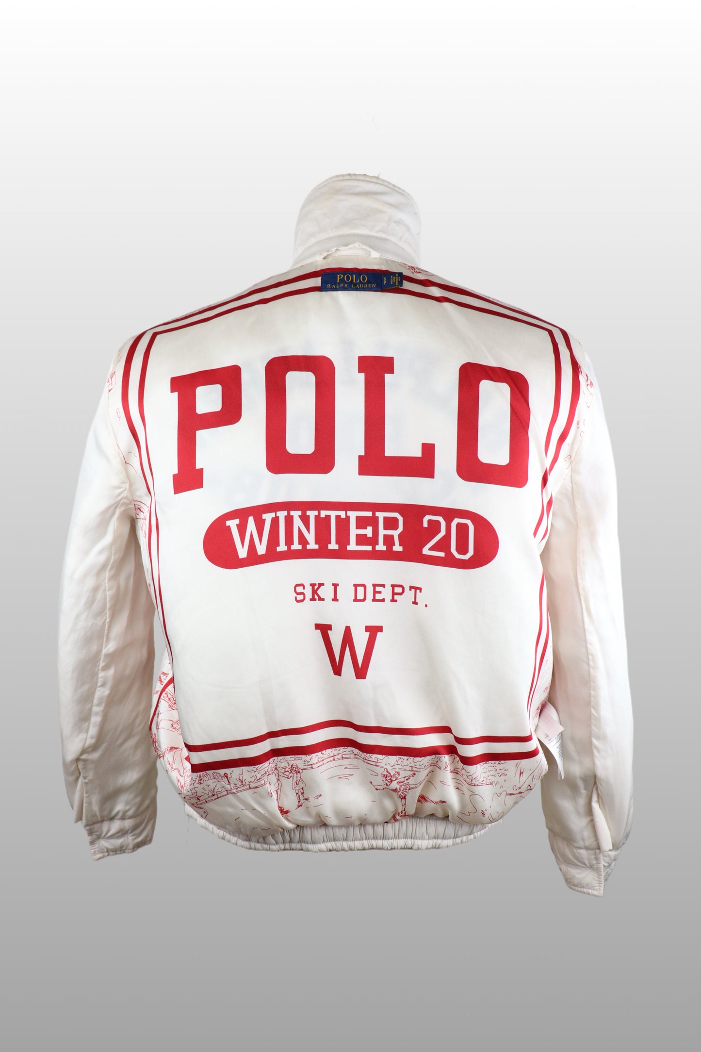 RARE Ralph Lauren Polo 'Ski Club' Quilted Jacket