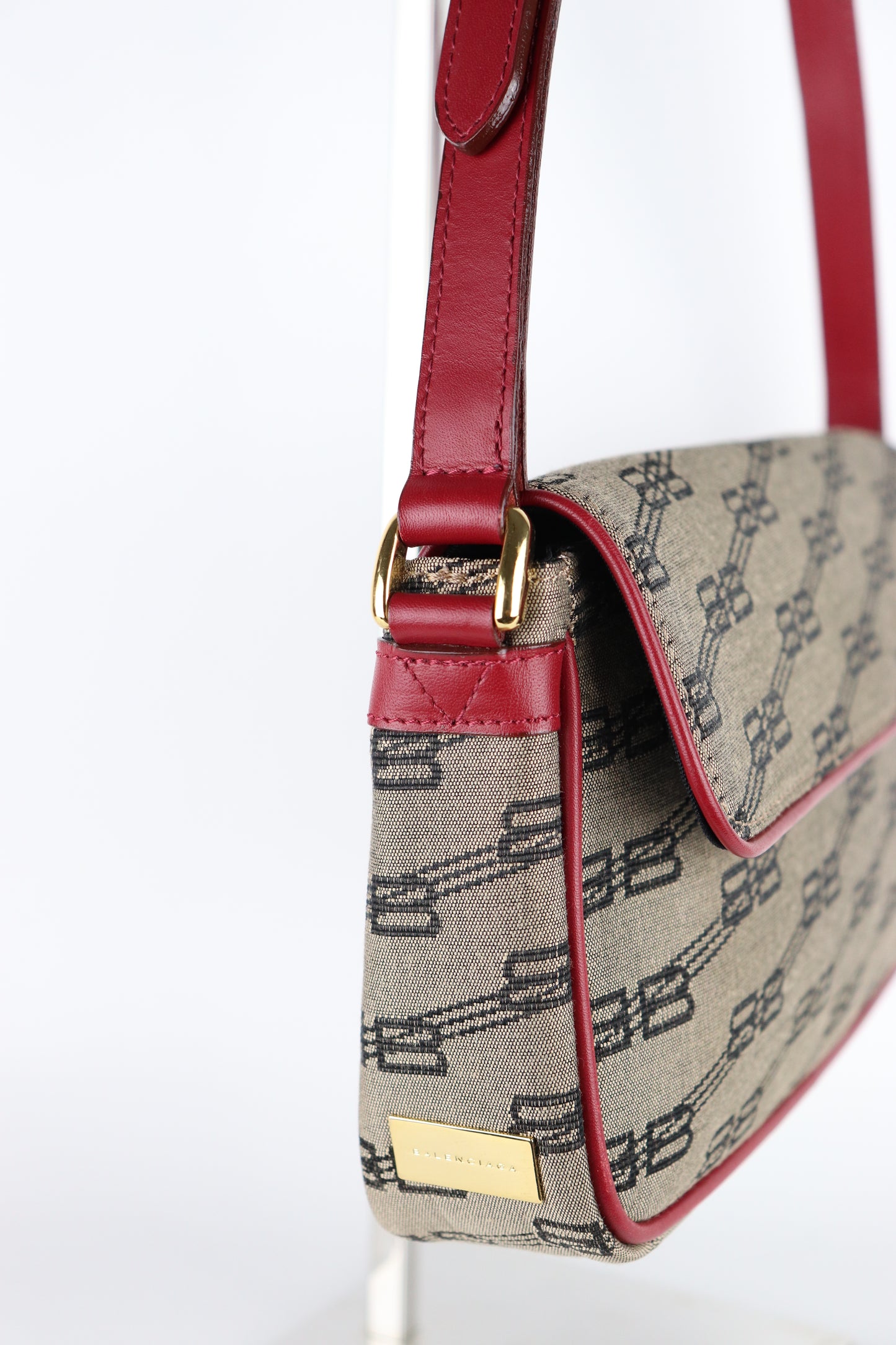Balenciaga Monogram Shoulder Bag