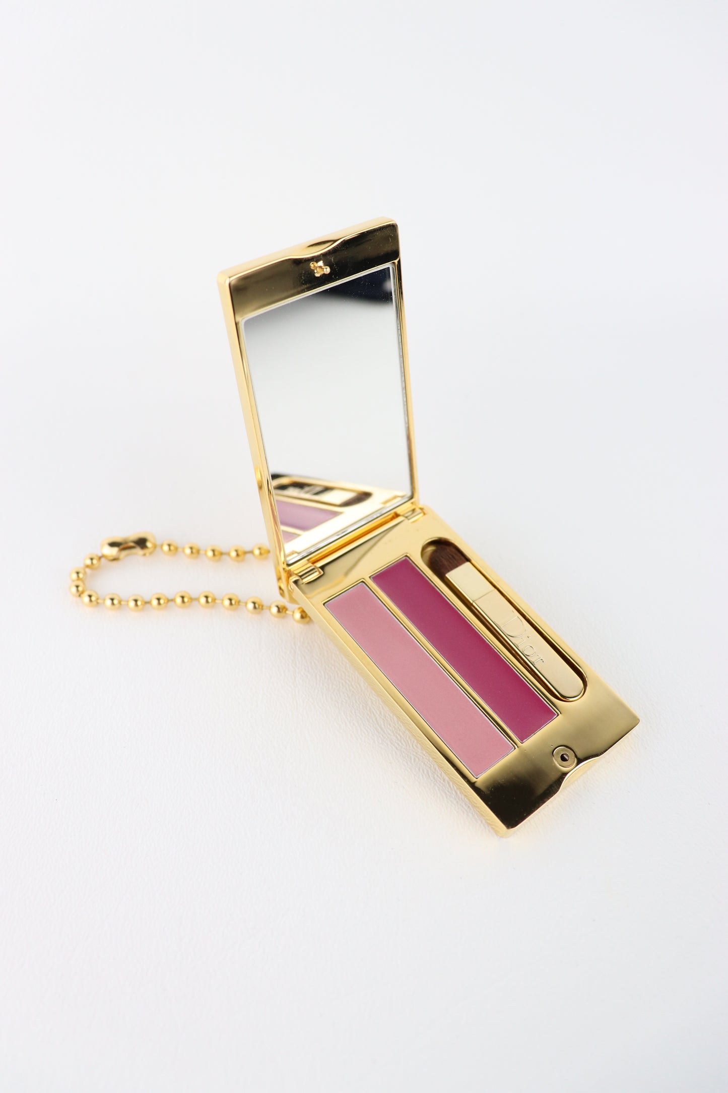 Christian Dior Sparkling Gold Dog Tag Charm