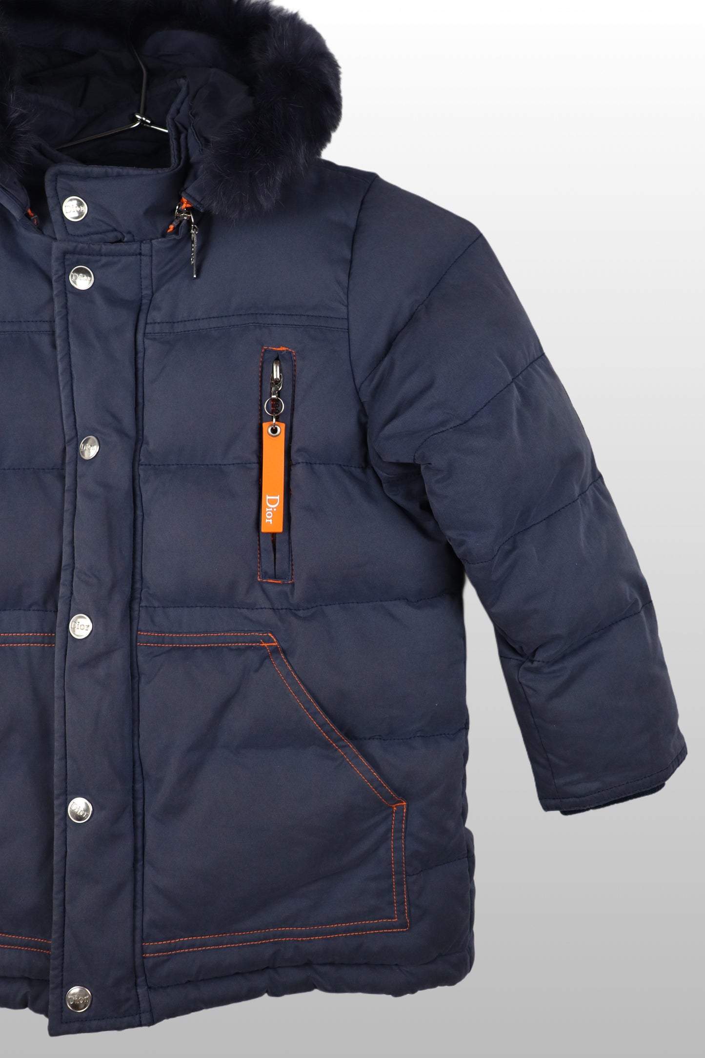 Kids Dior Flight Down Puffer Coat Age 6A
