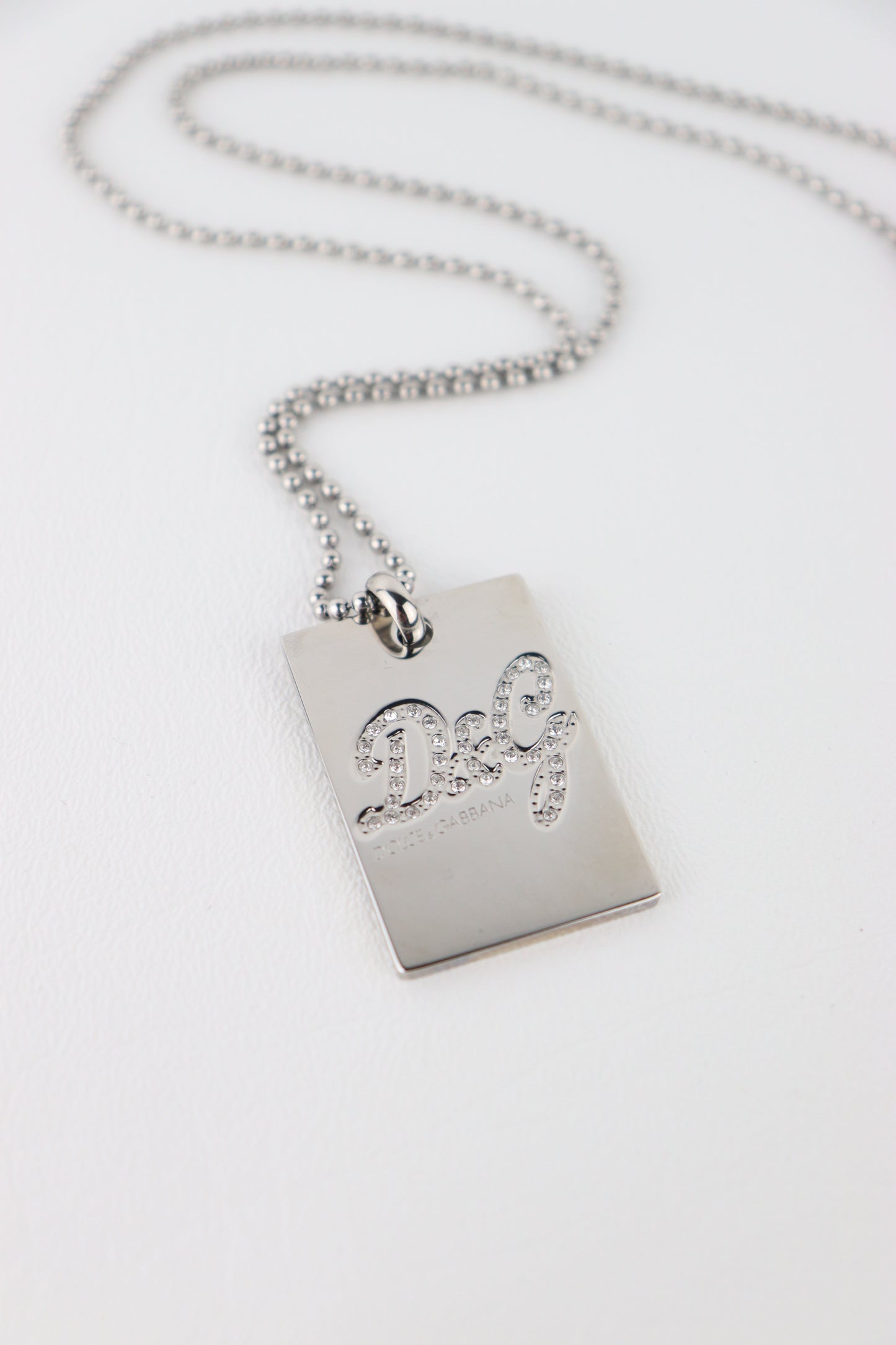 Dolce&Gabbana Dog Tag Necklace