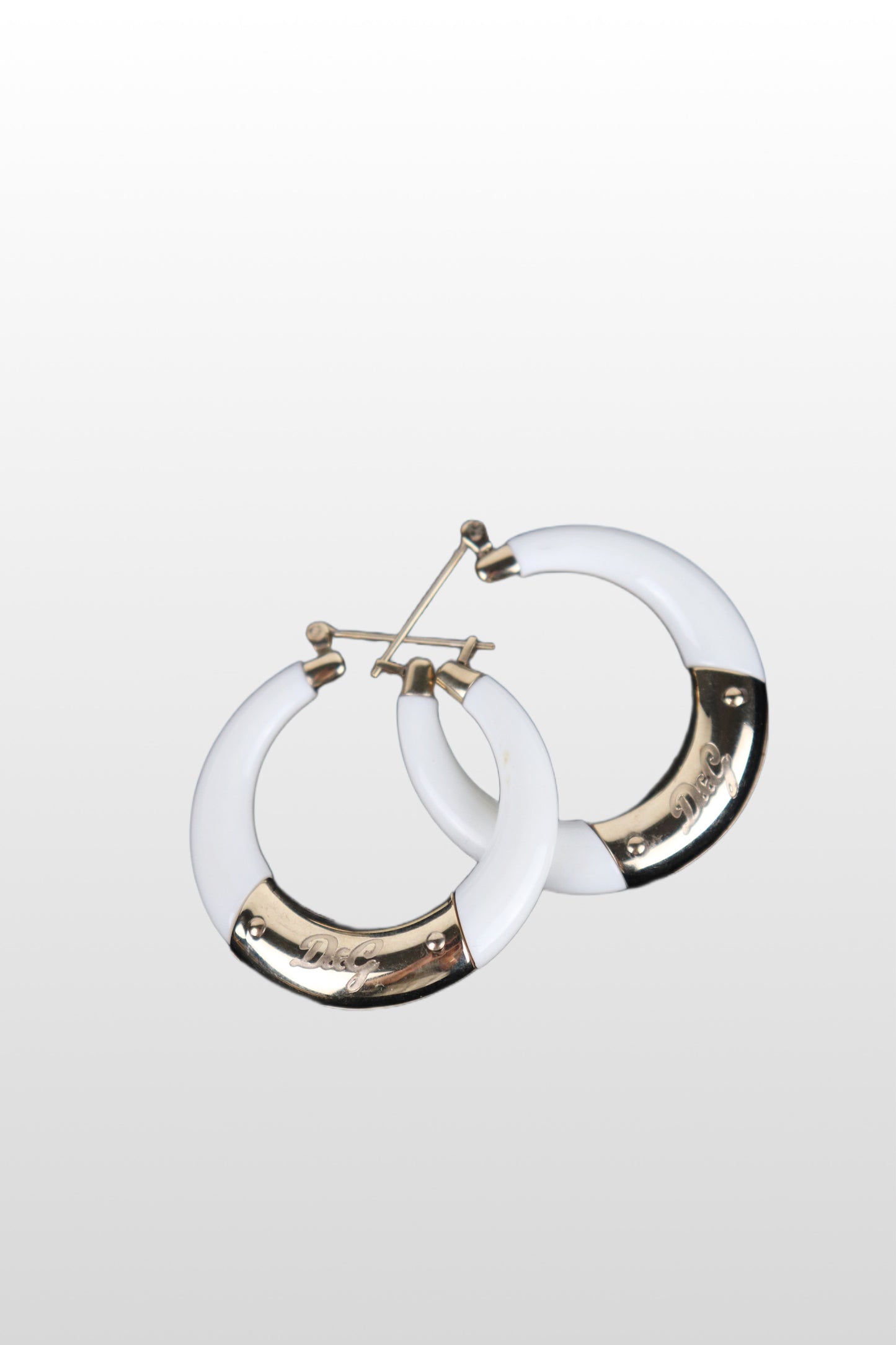 Dolce & Gabbana White Enamel Jewelry Set
