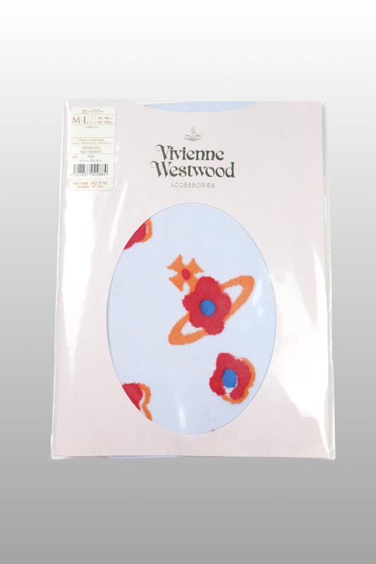 Vivienne Westwood Poppy Flower Orb Tights
