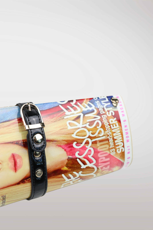 Vintage Magazine Clutch 001