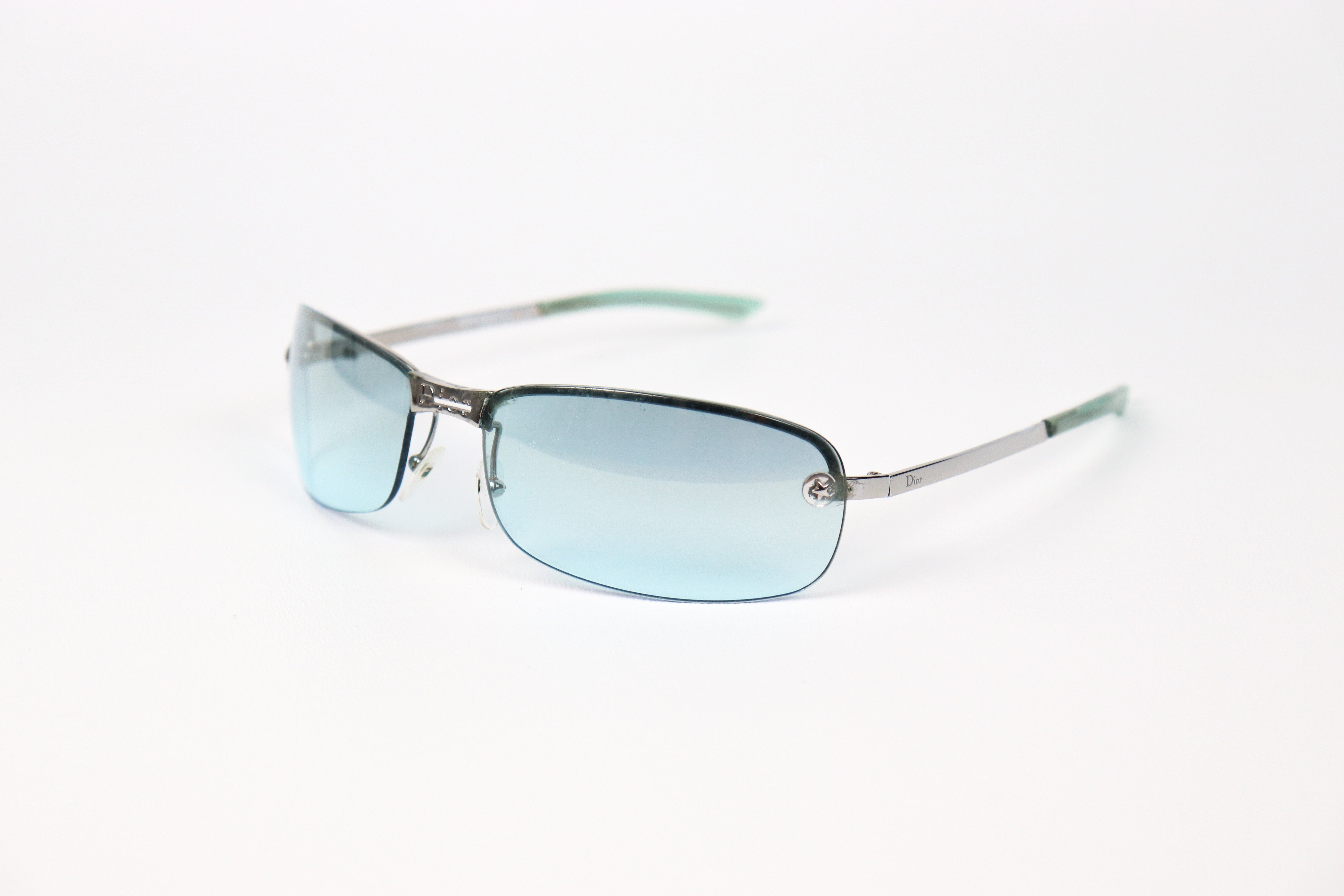 Blue hotsell vintage sunglasses