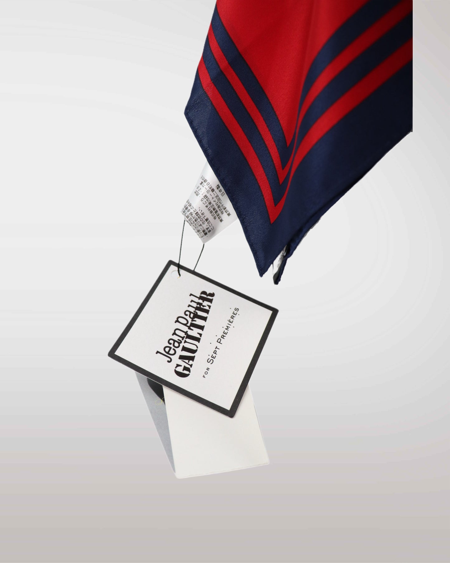 Jean-Paul Gaultier 2015 Heart & Anchor Tattoo Scarf