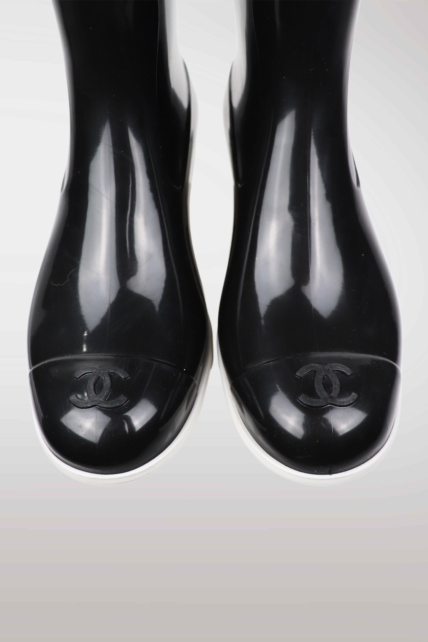 Chanel 'CC' Rain Boots | EU36
