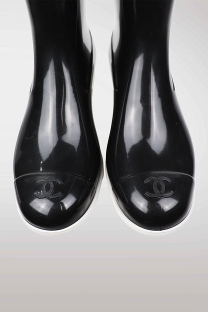 Chanel 'CC' Rain Boots | EU36