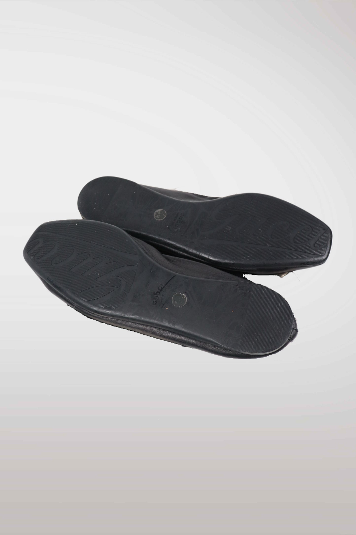 Gucci Horsebit Leather Ballet Flats