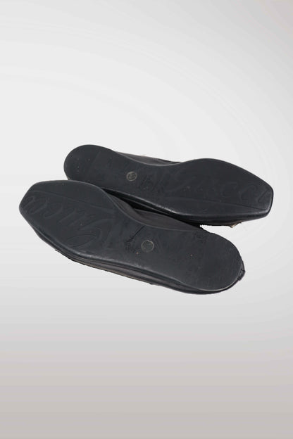 Gucci Horsebit Leather Ballet Flats