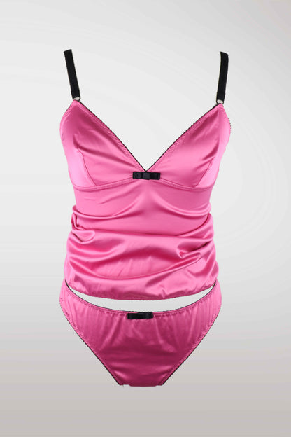 D&G Fuchsia Satin Set