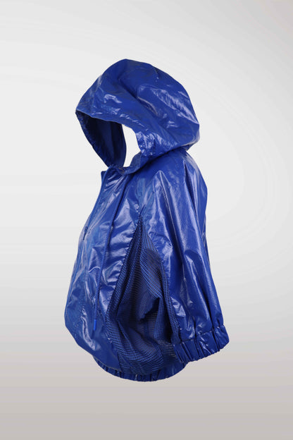 Armani Exchange Cobalt Rain Jacket