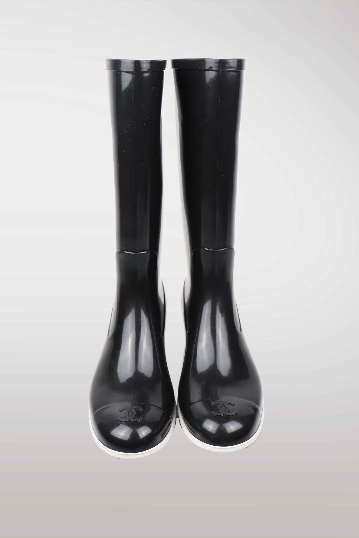 Chanel 'CC' Rain Boots | EU36