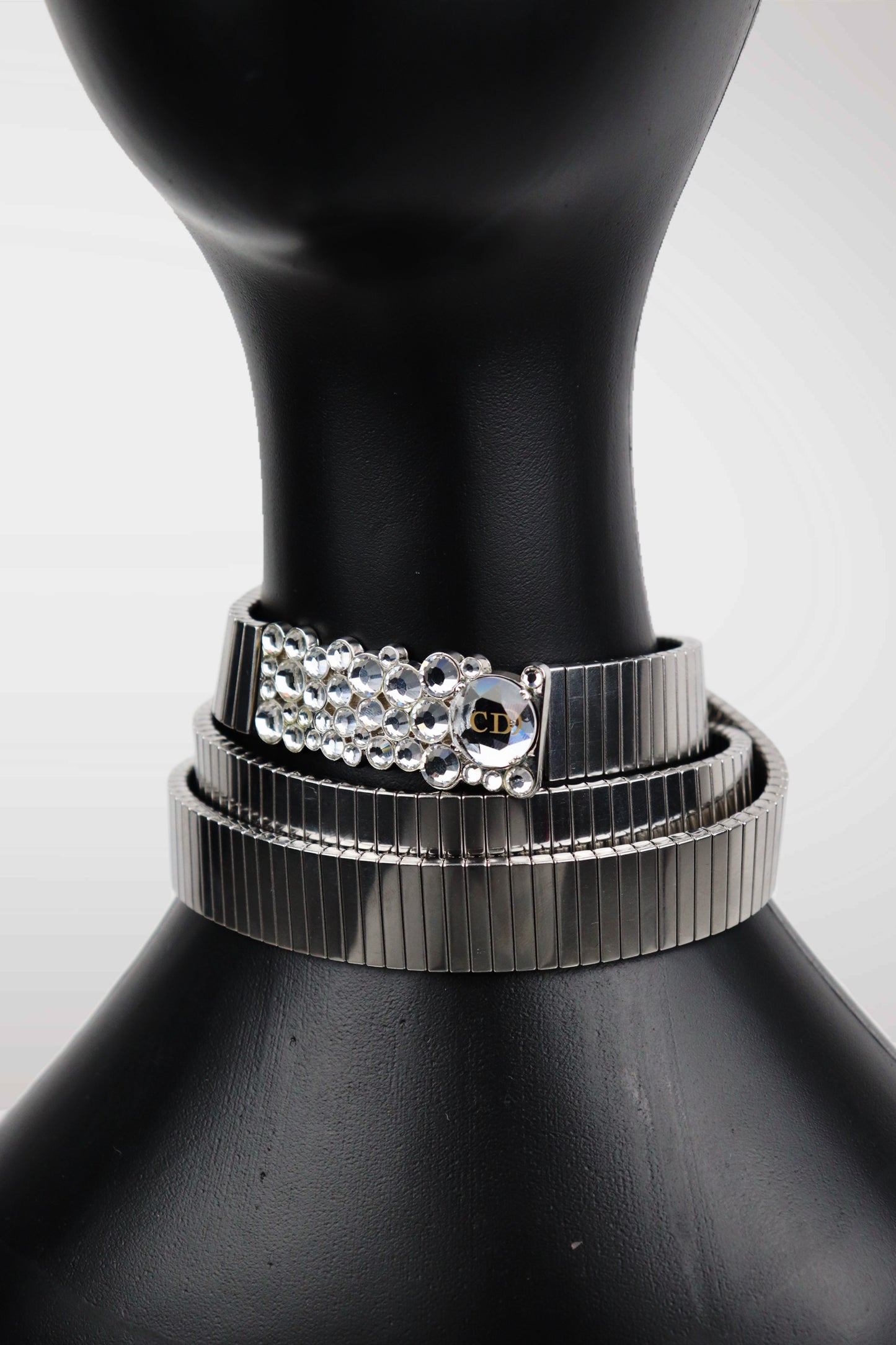 Christian Dior Stone Snake Coil Belt/Choker