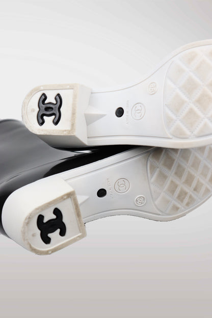 Chanel 'CC' Rain Boots | EU36