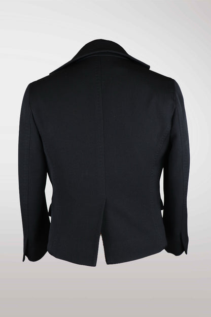 Black blazer on a white background
mint condition vintage
designer archive piece
rare runway sample
one of a kind vintage
limited edition designer
authentic vintage designer
rare vintage designer find
collectible vintage fashion
high-end vintage clothing
luxury vintage apparel
designer vintage statement piece
genuine vintage couture
archival designer clothing
runway vintage fashion
vintage designer investment piece