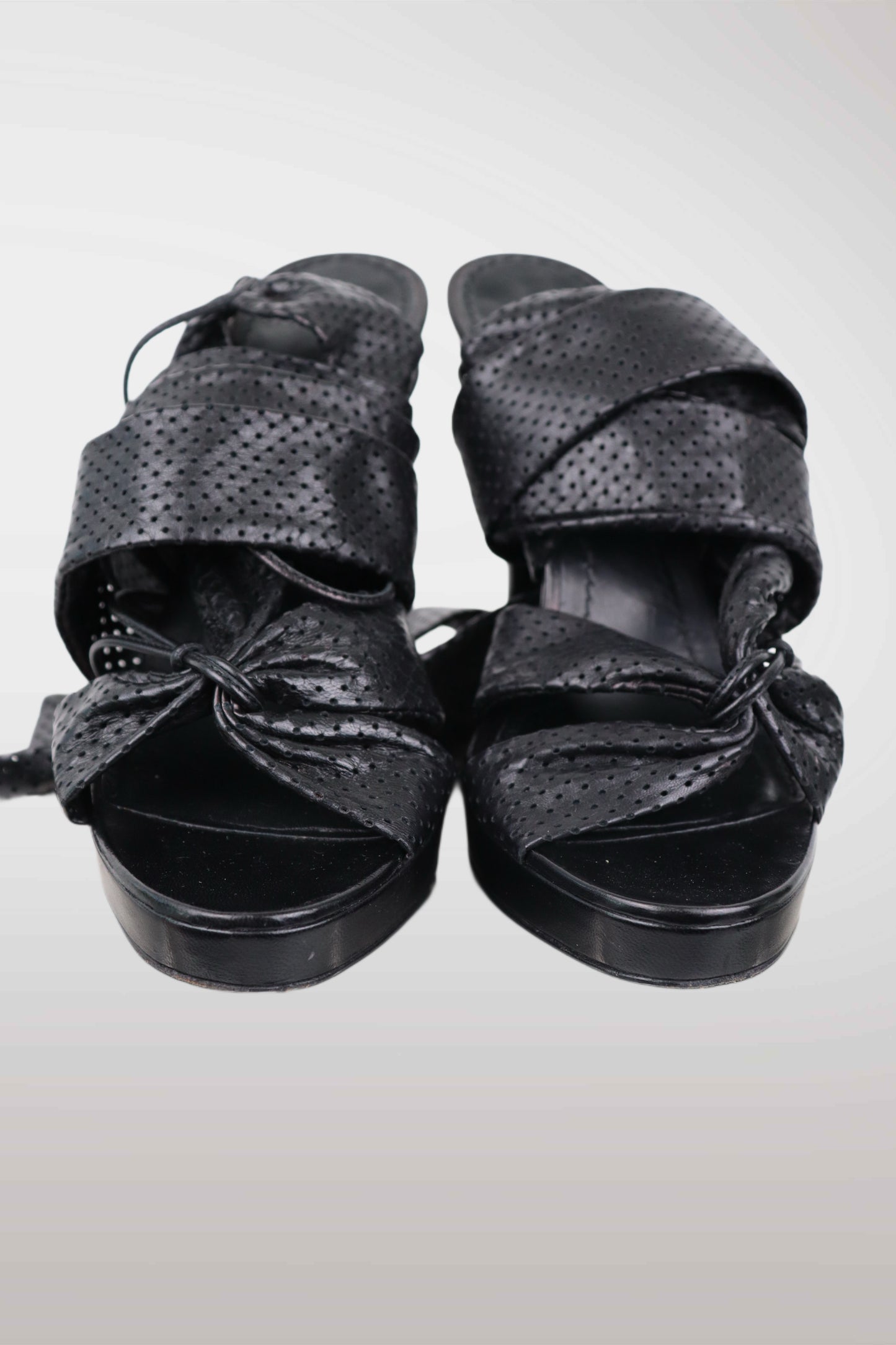 Givenchy Leather Gladiator Heels | EU37