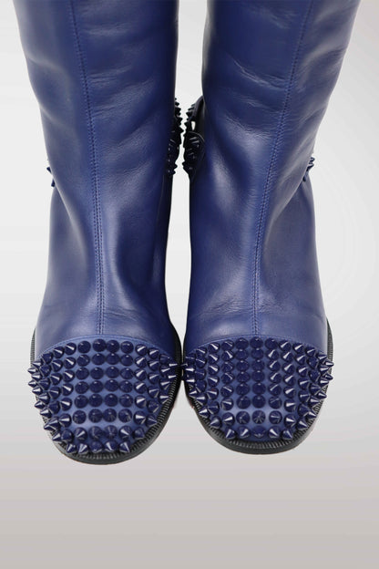 Christian Louboutin Spiked Egoutina Boots | EU36