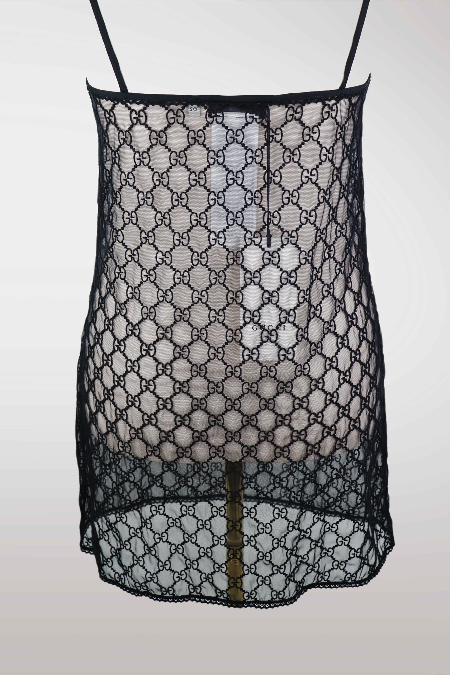 Gucci GG Supreme Monogram Lingerie Dress