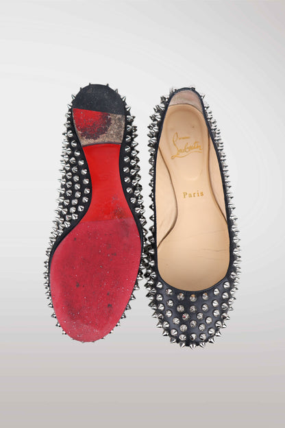 Christian Louboutin Spiked Ballet Flats | EU35.5