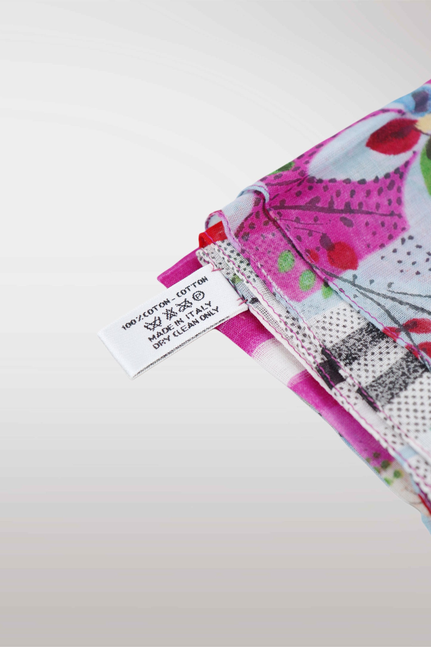 Christian Dior SS03 Filth Print Silk Scarf