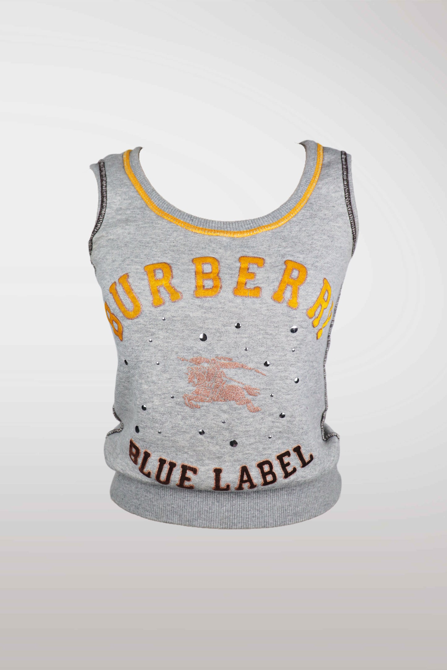 Burberry Blue Label Embellished Sweatshirt Top