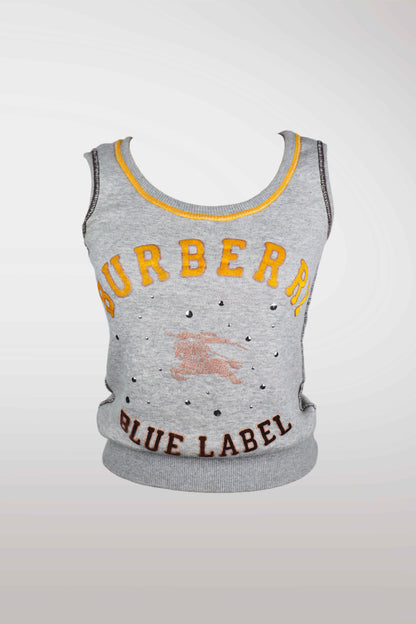 Burberry Blue Label Embellished Sweatshirt Top