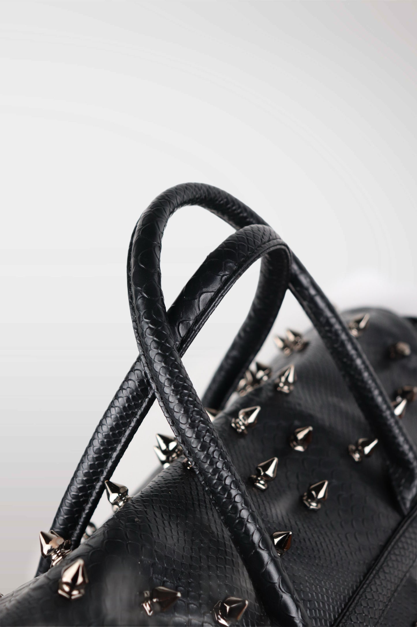 2000's Studded Black 'Firkin' Bag