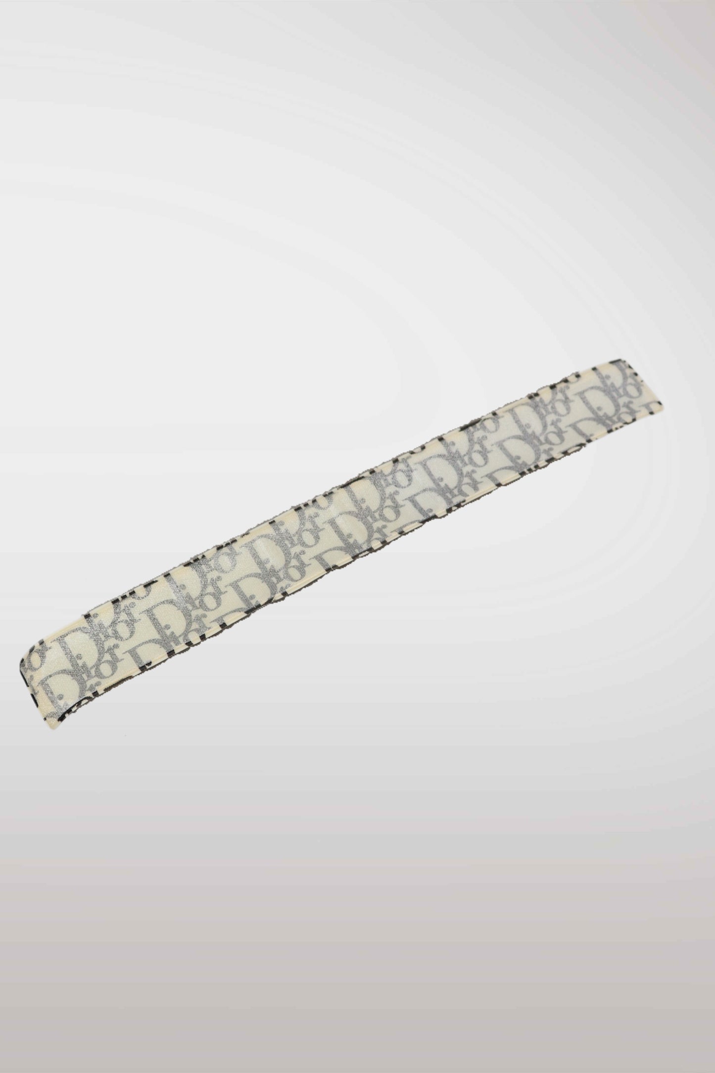 Christian Dior Monogram Slap Bracelet/Cuff BEIGE