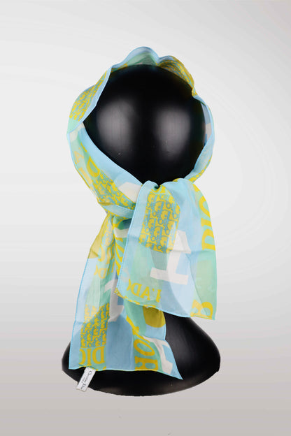 Dior 1 Printed Silk Neckerchief/Scarf