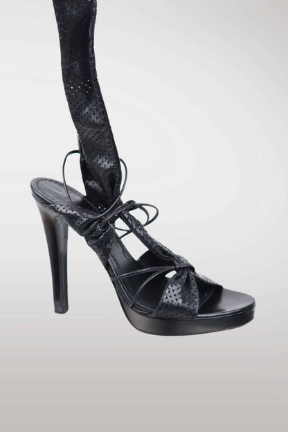 Givenchy Leather Gladiator Heels | EU37