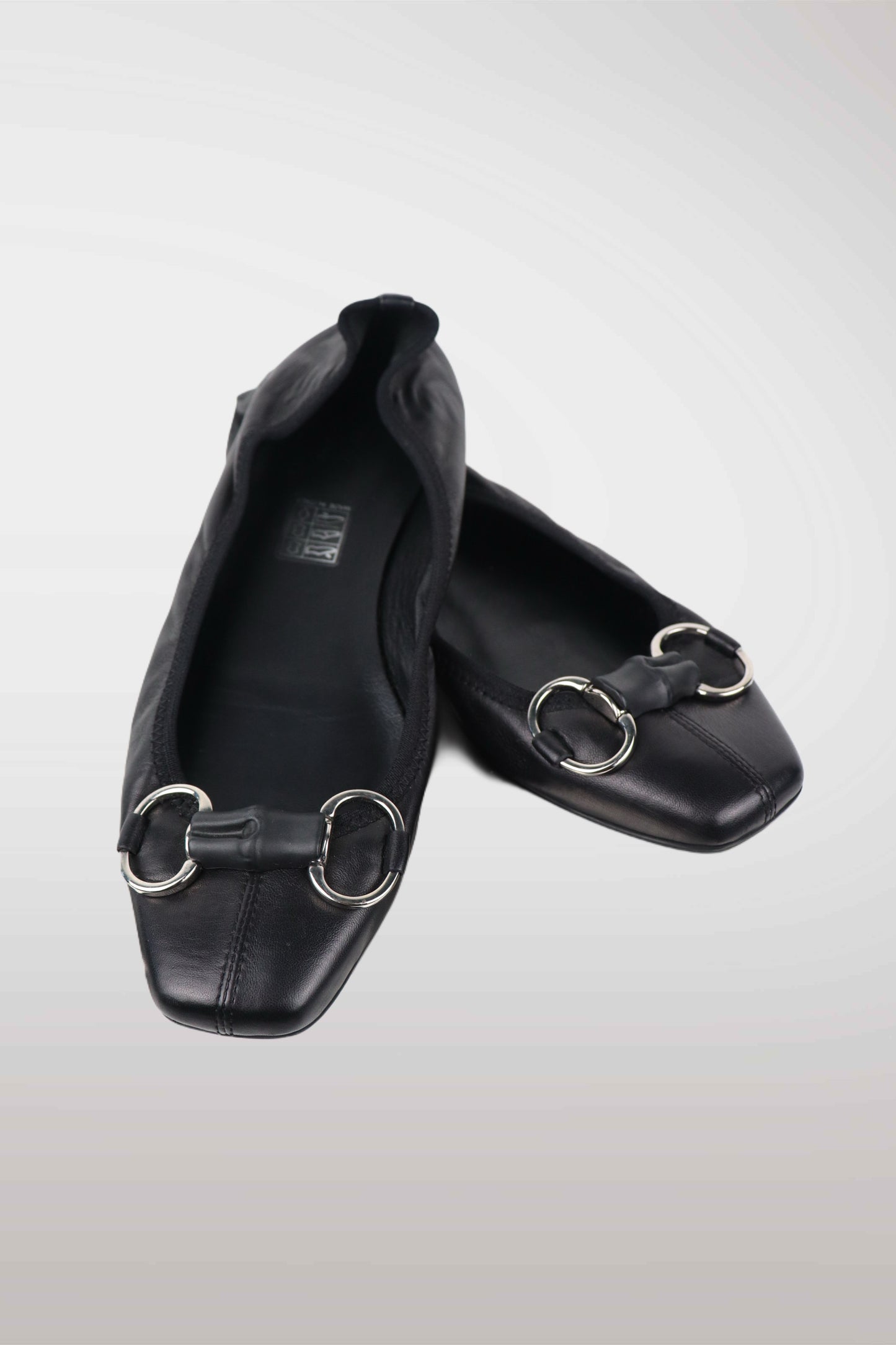 Gucci Horsebit Leather Ballet Flats