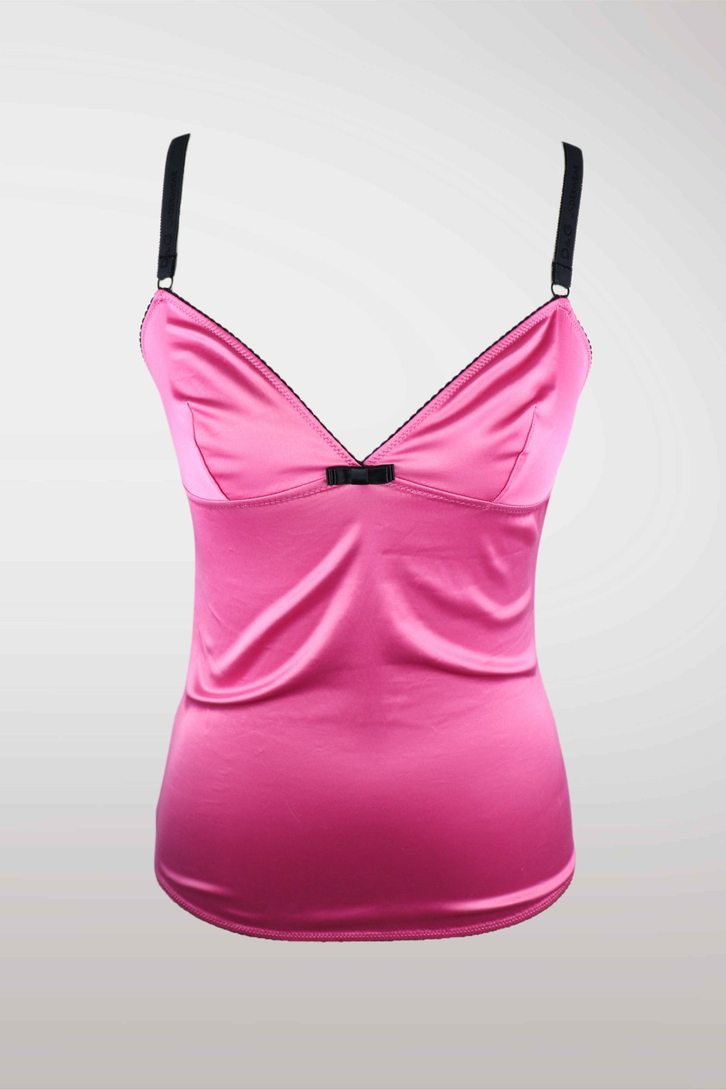 D&G Fuchsia Satin Camisole
