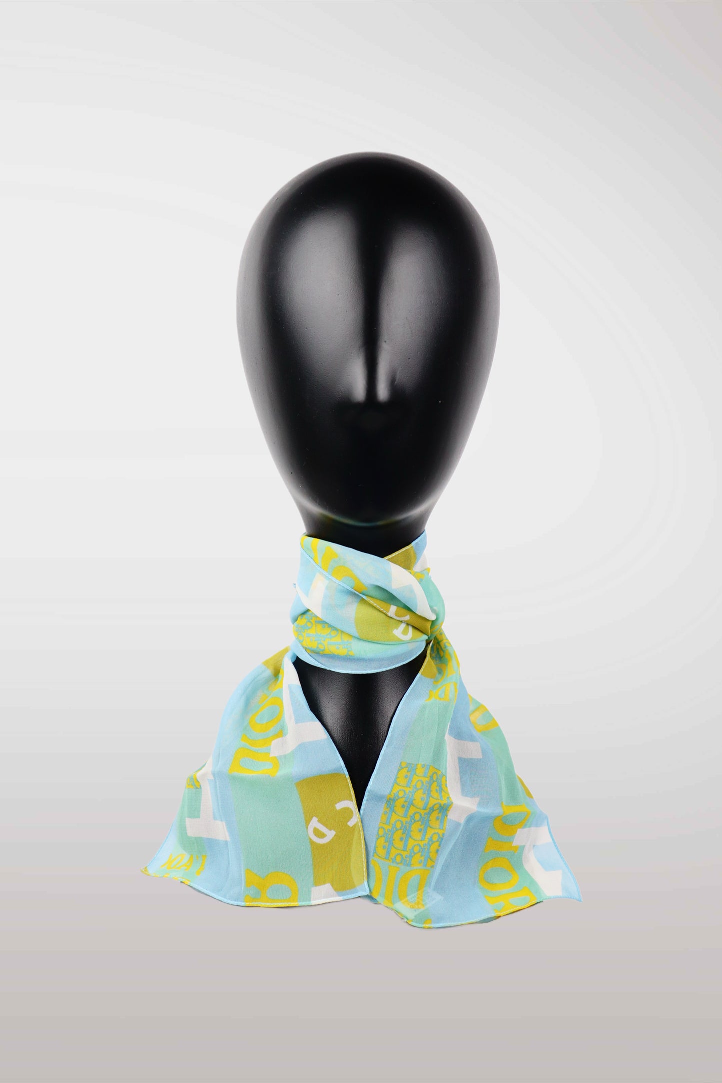 Dior 1 Printed Silk Neckerchief/Scarf
