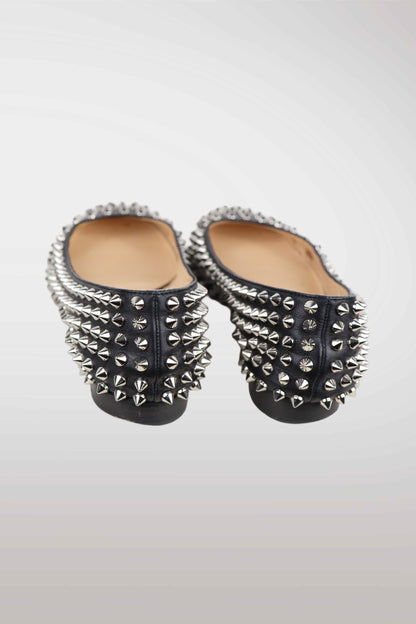 Christian Louboutin Spiked Ballet Flats | EU35.5