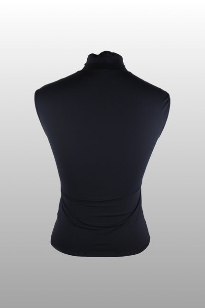 Blumarine 'BluGirl' Rhinestone Graphic Sleeveless Top