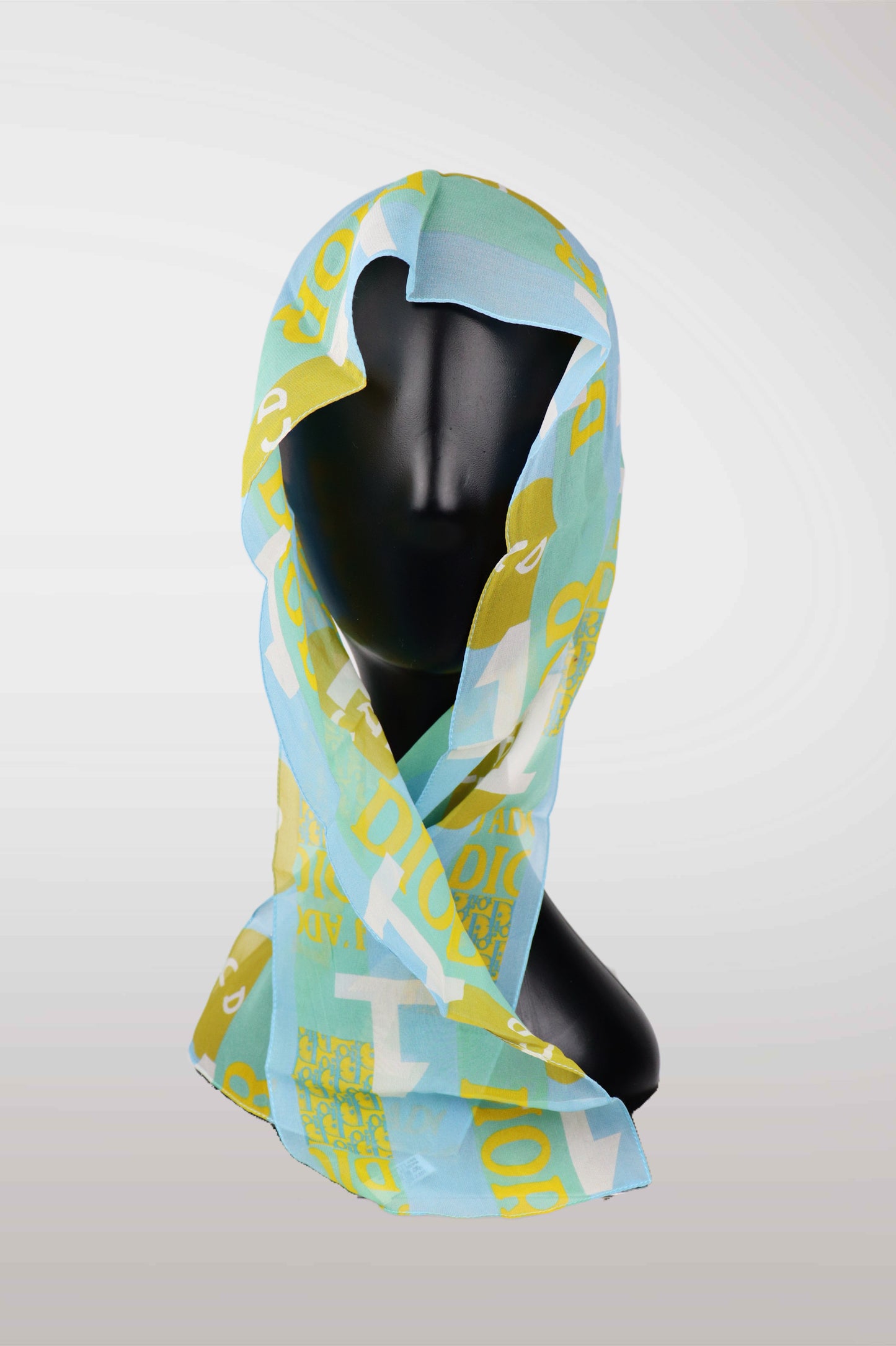 Dior 1 Printed Silk Neckerchief/Scarf