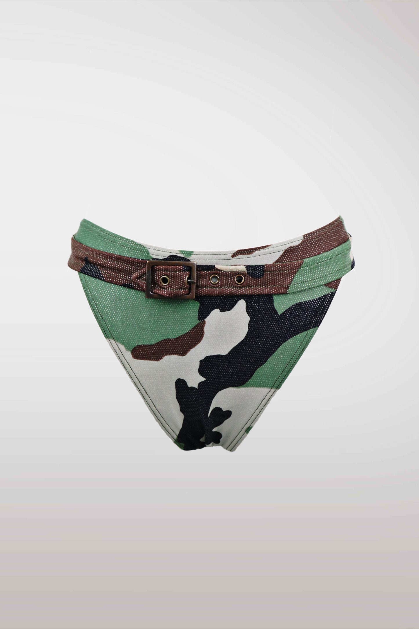 Christian Dior 2001 Camouflage Embellishment Bikini Set