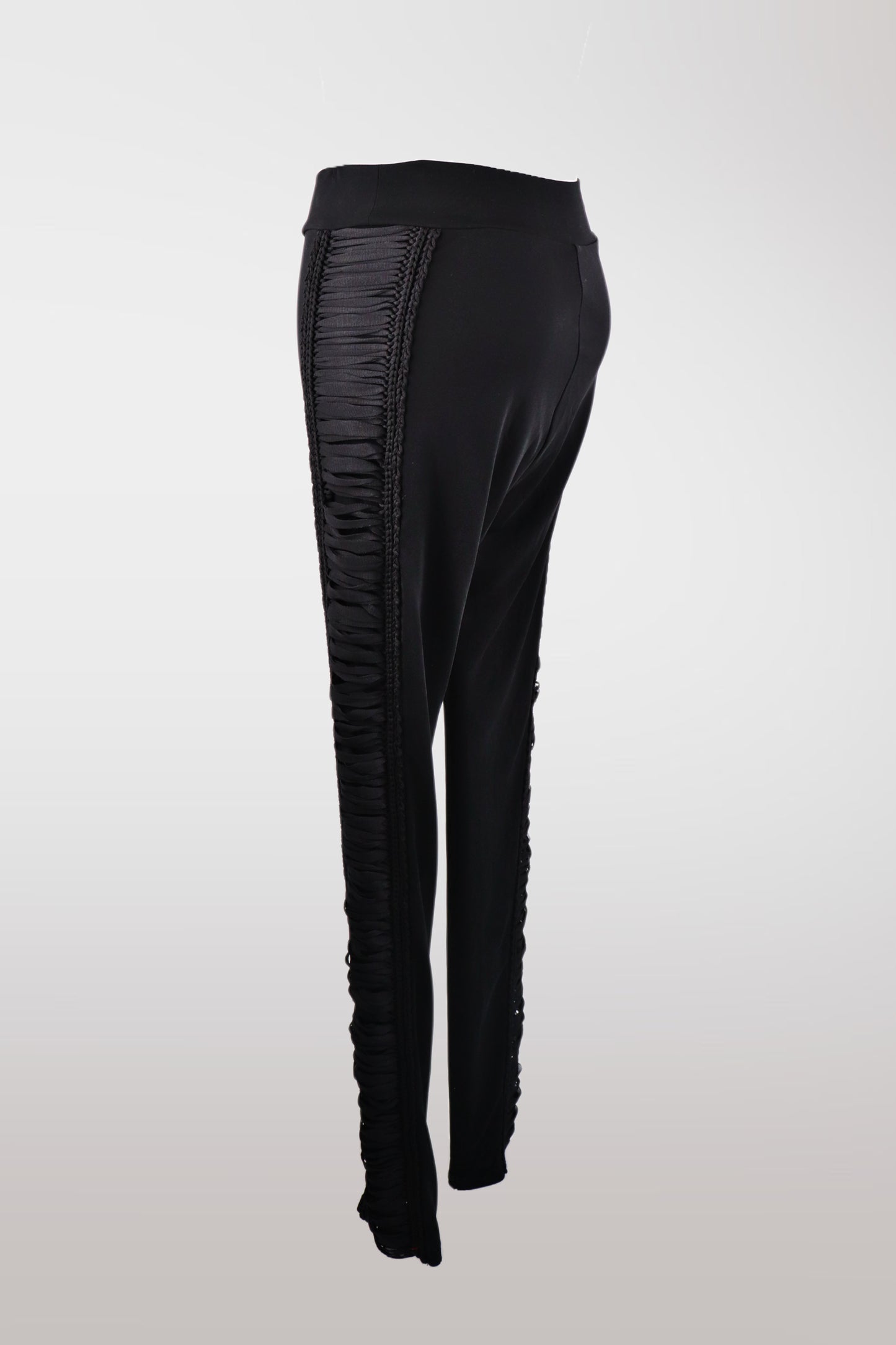 Jean Paul Gaultier Spring 2016 Black Power Net Pants