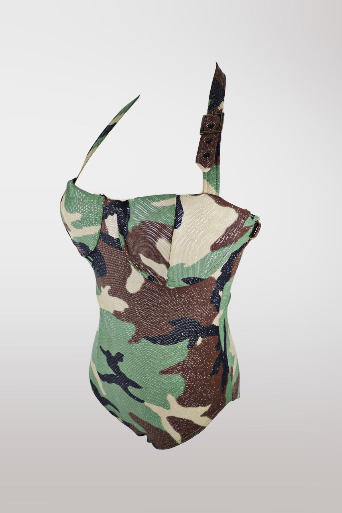 Christian Dior by Galliano S/S 2001 Camouflage Swimsuit