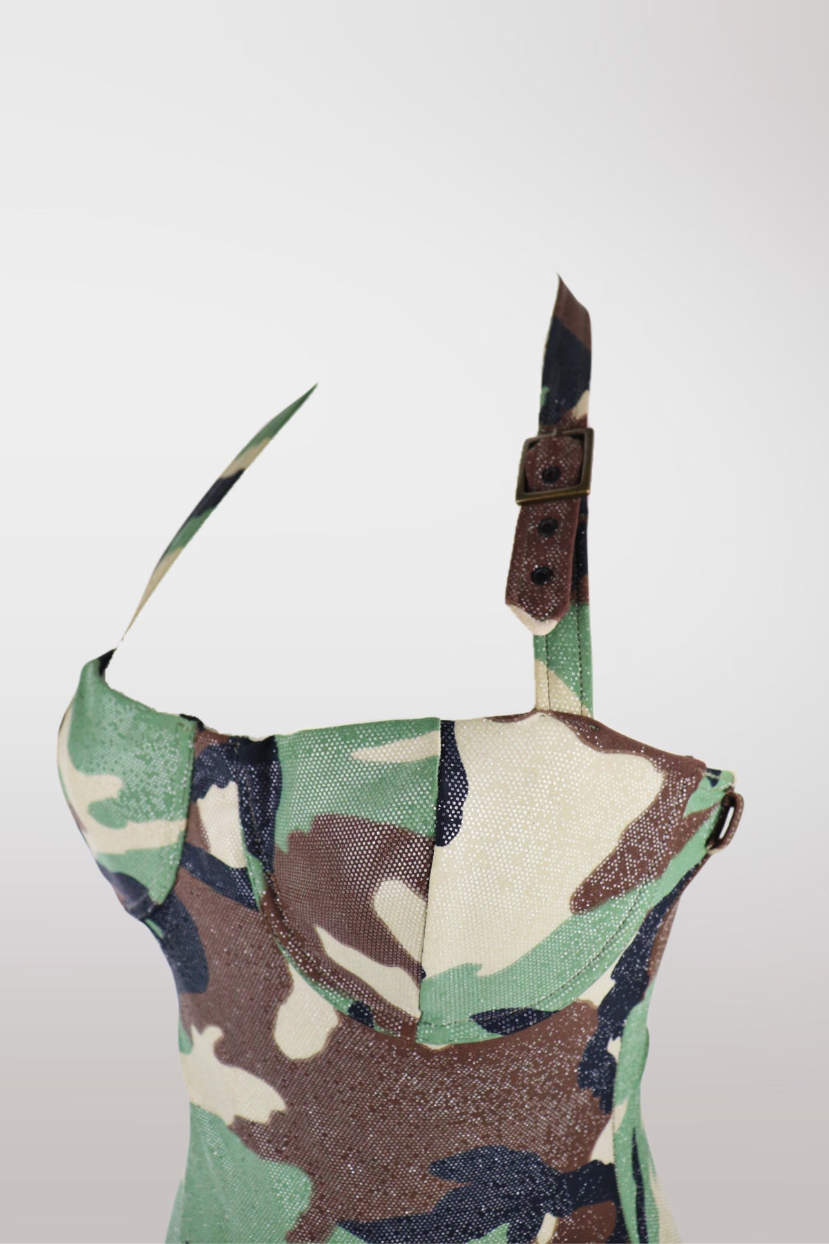 Christian Dior by Galliano S/S 2001 Camouflage Swimsuit
