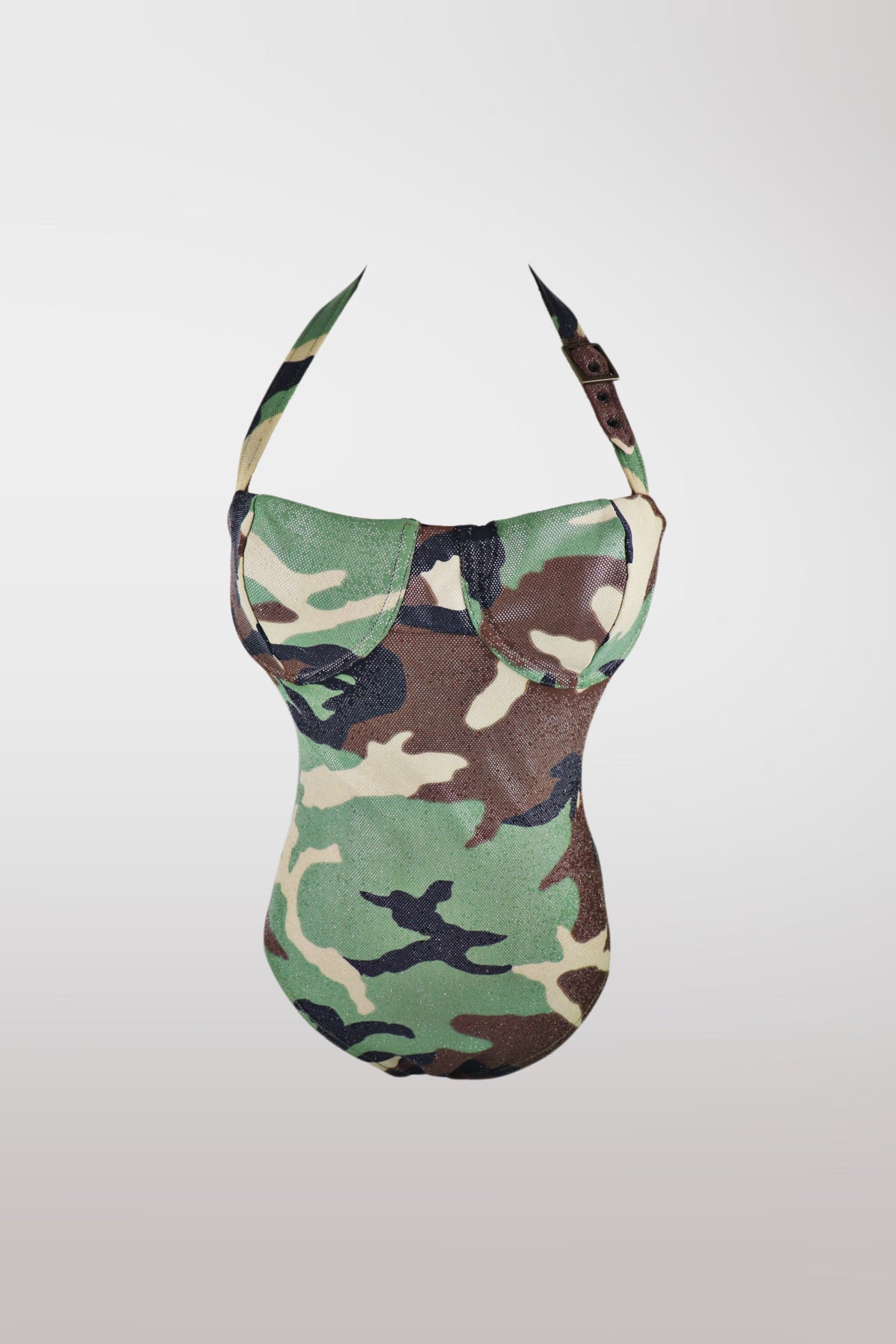 Christian Dior by Galliano S/S 2001 Camouflage Swimsuit