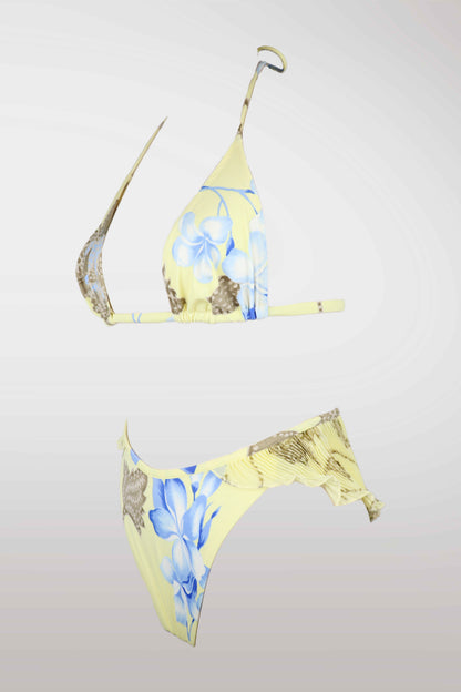Yellow bikini with floral pattern on a gray background
mint condition vintage
designer archive piece
rare runway sample
one of a kind vintage
limited edition designer
authentic vintage designer
rare vintage designer find
collectible vintage fashion
high-end vintage clothing
luxury vintage apparel
designer vintage statement piece
genuine vintage couture
archival designer clothing
runway vintage fashion
vintage designer investment piece