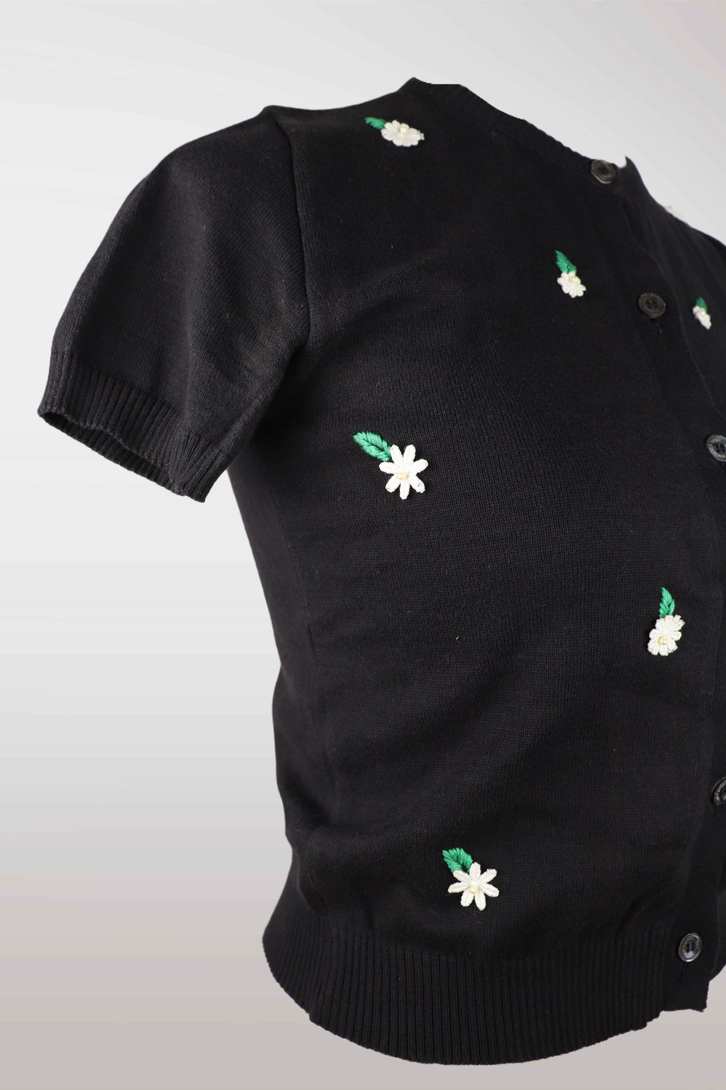 Dolce & Gabbana Floral Daisy Embroidered Cardigan