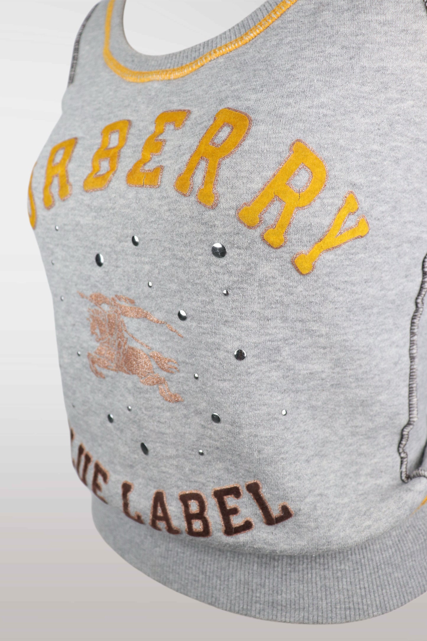 Burberry Blue Label Embellished Sweatshirt Top