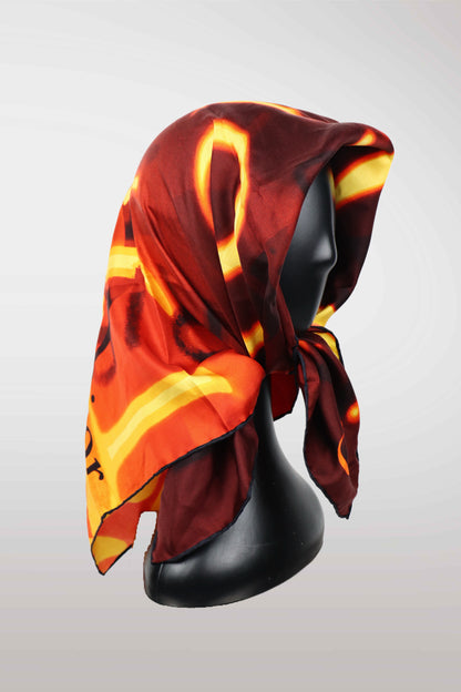 Christian Dior ‘Montaigne’ Burnout Logo Scarf