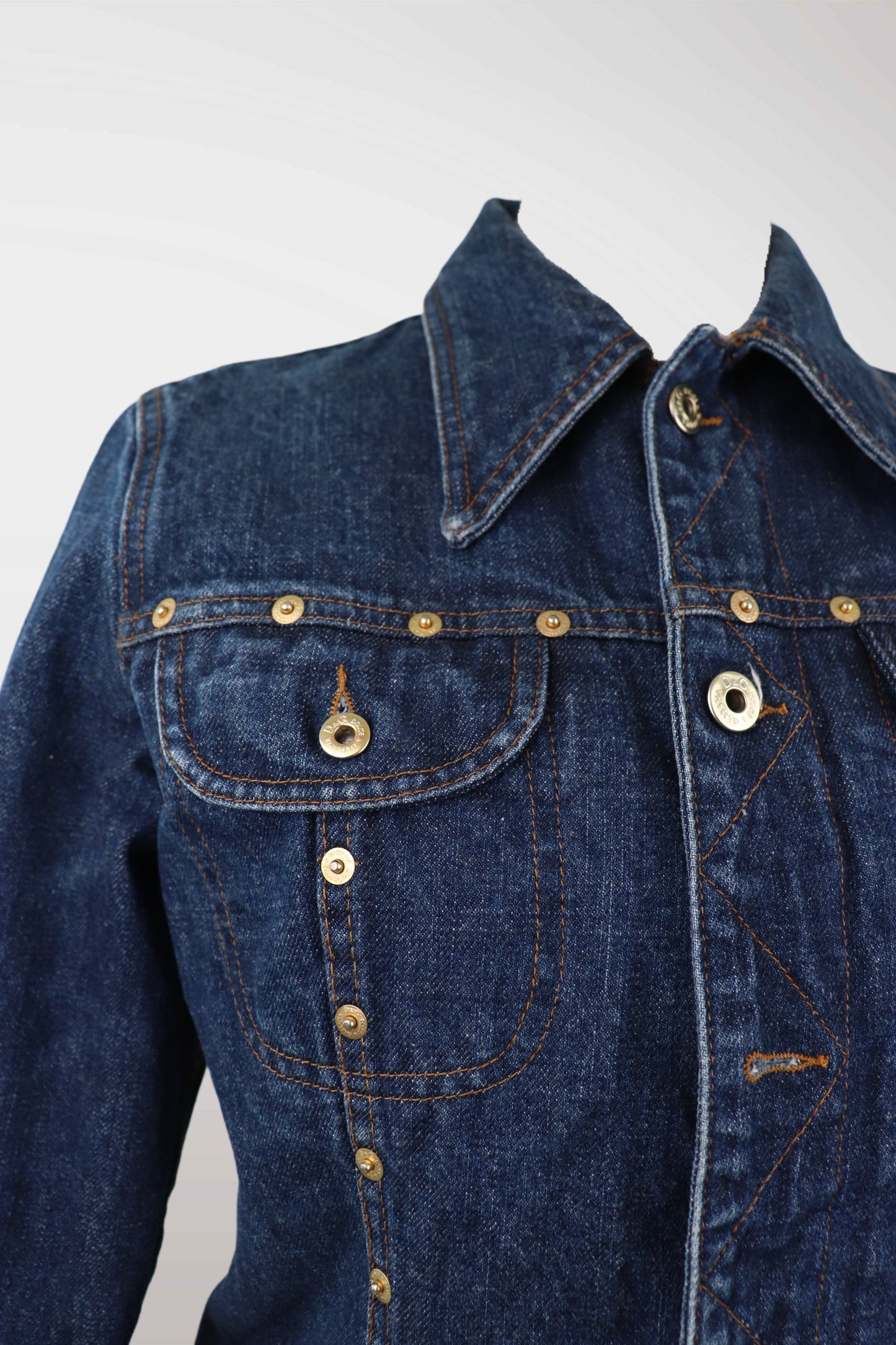 2000s D&G Rivet Detail Jacket