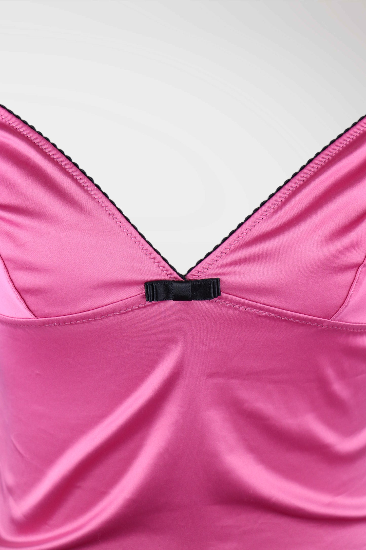 D&G Fuchsia Satin Camisole