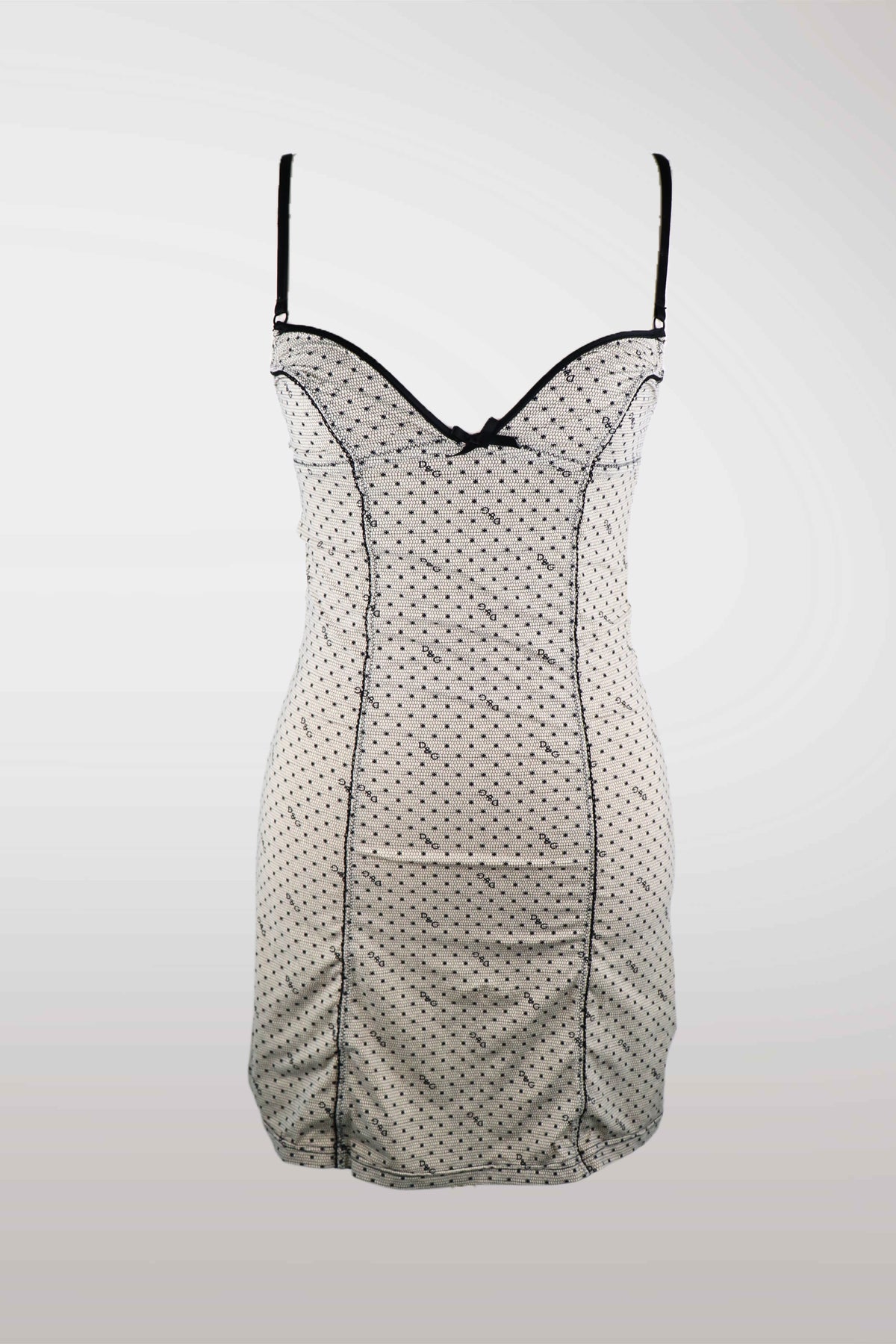 D&G Polka Dot Mini Slip Dress